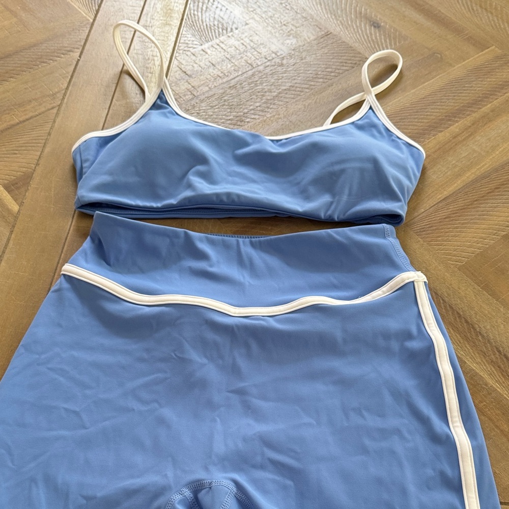 Blue Women's workout Set
